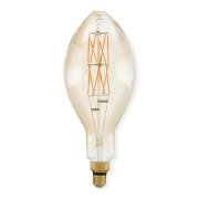 Lampada deco E140 led E27 806lm 8W Ø14cmx33cm dim.