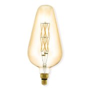 Lampada deco D165 led E27 806lm 8W Ø16.6cmx35.2cm dim.