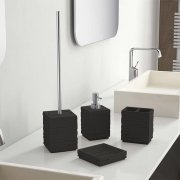 Doseador Sabao Gedy Quadrotto Preto QU81