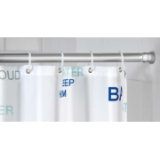 Varão wc cromado extensível 110-245cm