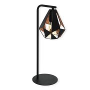 Candeeiro de mesa aco escuro carlton1 1XE27 60W