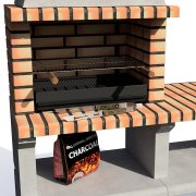 Churrasqueira 138x58x200 inclui grelha