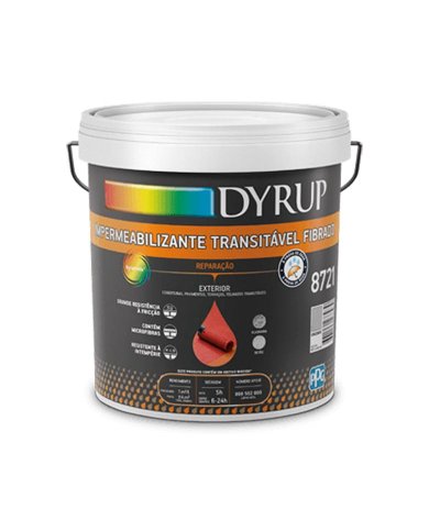 Impermeabilizante transitavel fibrado 4L telha