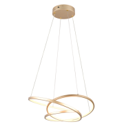 Suspensao Darvin ouro 34W