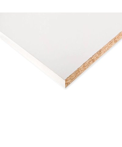 Painel melamina branco 2L 2440x595x16mm