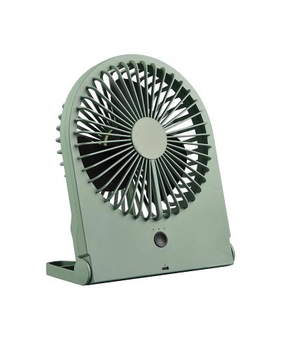 Ventoinha de mesa verde USB