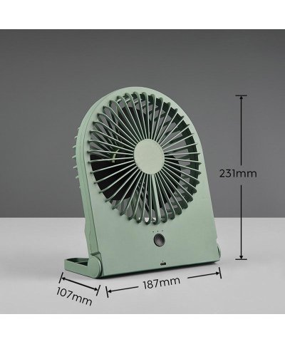 Ventoinha de mesa verde USB