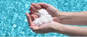 Tratamento da agua de piscina com sal